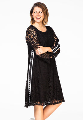 Dress LACE - black  - #1