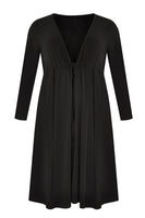 Cardigan waist string DOLCE - black  - #4