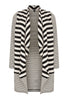 Cardigan STRIPE MIX - white  - #4