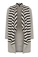 Cardigan STRIPE MIX - white  - #4