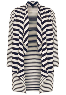 Cardigan STRIPE MIX - blue - #4