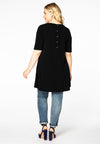 Tunic wide bottom bows DOLCE - black - #3