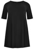 Tunic wide bottom bows DOLCE - black  - #4