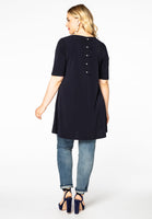 Tunic wide bottom bows DOLCE - blue - #3