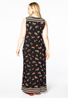 Dress long CHERRY - black - #3