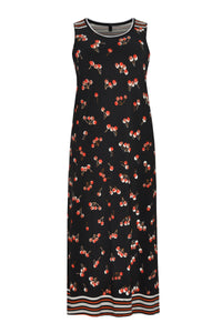 Dress long CHERRY - black - #4