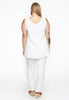 Singlet LINEN - white  - #3