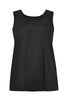 Singlet LINEN - black  - #4