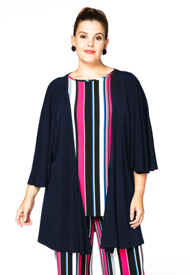 Cardigan bat sleeve DOLCE - blue - #1