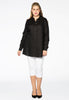 Blouse blind button closure LINEN - black  - #2