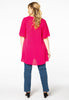 Tunic wide frilled sleeve BUBBLE - pink - #3