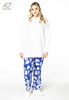 Trousers TULIP - blue