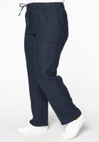 Trousers long LINEN - blue - #4