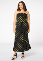 Dress strapless DOTS - black  - #2