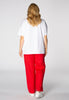 Trousers long LINEN - red  - #3