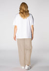 Trousers long LINEN - brown - #3