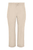 Trousers long LINEN - brown - #4