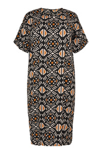 Dress straight AFRICA - white - #4