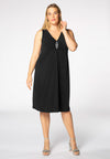 Dress sleeveless stones DOLCE - black - #2