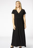 Dress long waistband DOLCE - black 