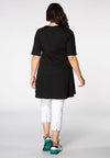 Tunic wide bottom Giraffe - black - #3