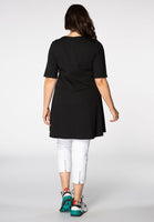 Tunic wide bottom Giraffe - black  - #3