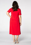 Dress tape neck DOLCE - red - #3