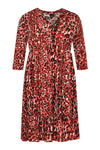 Dress ruffles RED LEO - red - #4