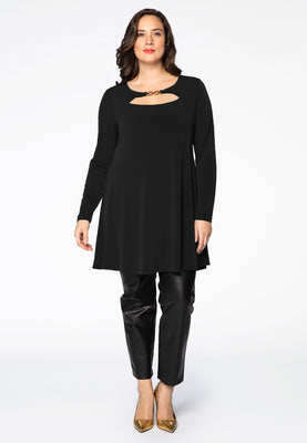 Tunic DOLCE wide bottom - black  - #2