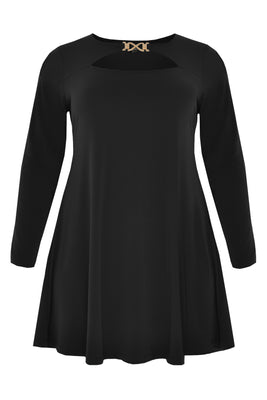 Tunic DOLCE wide bottom - black  - #4