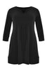 Tunic waist pleat DOLCE - black  - #4