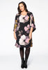 Dress SELENA wide sleeve - black - #2