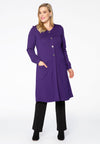 Cardigan INTERLOCK - purple 