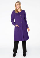 Cardigan INTERLOCK - purple - #2