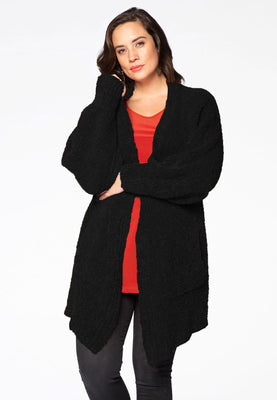 Cardigan teddy - black  - #1