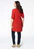 Tunic DOLCE grandad collar - orange - #3