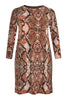 Dress SNAKE jersey - orange  - #4