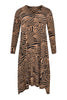 Dress ZEBRA - brown - #4