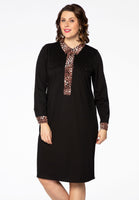 Dress leopard collar - black  - #1