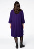 Dress INTERLOCK collar - purple  - #3