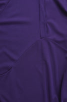 Dress INTERLOCK collar - purple  - #5