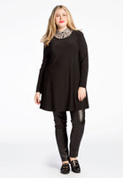 Tunic DOLCE wide bot leopard - black  - #2