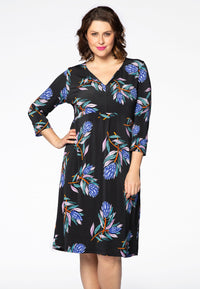 Dress VERA waistseam - black - #1