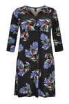 Dress VERA waistseam - black - #4