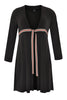 Cardigan DOLCE stripe tape - black  - #4