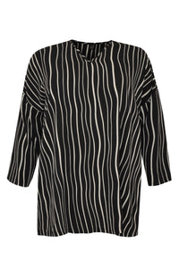 Tunic WAVE - black - #4