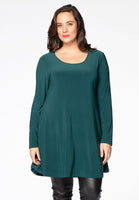 Tunic wide bottom DOLCE - green - #1