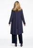 Cardigan LUREX pleated - blue - #3