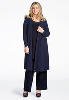 Cardigan LUREX pleated - blue - #2