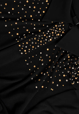 Tunic DOLCE beading - black  - #3